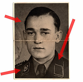 Velký portrét Allgemeine-SS fotka