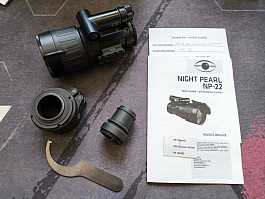NVG Night Pearl NP-22 gen 2+ DEP selection green