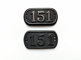 Originál límcovky Dělostřelecký pluk 151 obrana Prahy