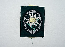 Originál protěž Horský myslivec Wehrmacht Gebirgsjäger Edelweiss WH