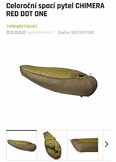 Celoroční spací pytel RDO Chimera