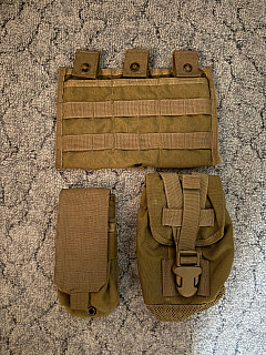 MBSS SFLCS MJK KHAKI MAGAZINE MAG UTILITY CANTEEN POUCH EAGLE INDUSTRIES