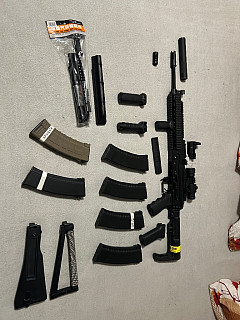 Cyma AK-74 KTR eko-upgrade.