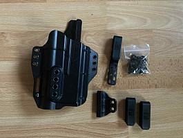 IWB kydex Bravo Concealment pro Glock 17/19 s TLR-1