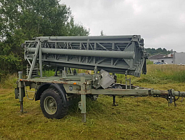 Vojenský mobilní stožár 25m– MILITARIA