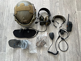 Helma/sluchátka/vysílačka 