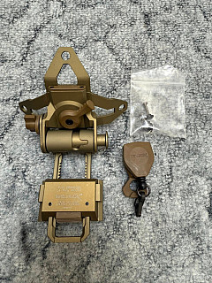 NVG MOUNT MONTÁŽ WILCOX L4G66 OPS-CORE URBAN TAN VAS ŠROUBY