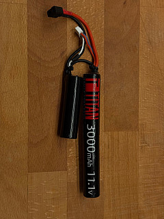  Titan Akumulátor Li-Ion 11,1V 3000mAh 16C - Mini CQB s Dean konektorem