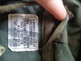 Blůza a parka Bundeswehr