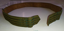 Originál opasek k důstojnické přezce z 1. Republiky 