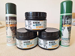 Krém a sprej na obuv ECWCS AČR