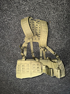 Bojový opasek BATTLEBELT +MOLLE ramenní postroj