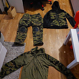 Tiger Stripe set uniforma