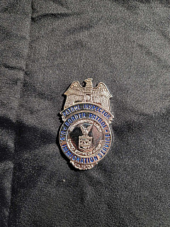 OZNAK BORDER PATROL - INSPECTOR, IMMIGRATION SERVICE POLICIE USA