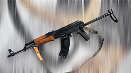 Airsoft Cyma AKMS - Celokov, Dřevo