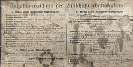 Unikát Verbandkaften Luftschuz Lékárnička Protiletadlové ochrany