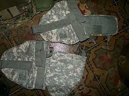 US ARMY doplňky vesta Interceptor OTV ACU UCP BODY ARMOR MOLLE II