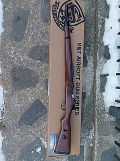 Kar98 Mauser (WW2) airsoft – S&T, manuál,