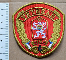Nášivka Veterán SNB Sbor Národní Bezpečnosti
