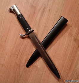 NĚMECKÝ vycházkový bodák - pěkná replika Denix