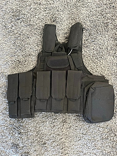 Taktická vesta CIRAS MAR- černá