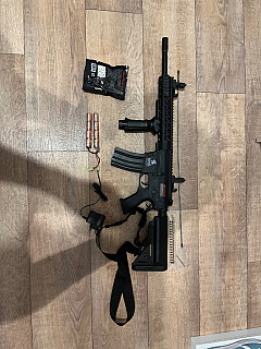Colt M4 KEYMOD Sportline (LT-12K Gen.2) - černá - Lancer Tactical