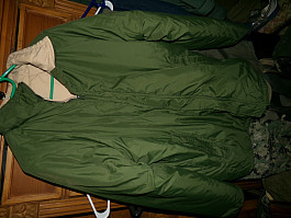 Britská bunda Softie Snugpack Jacket  Thermal Olive SAND Zelená   