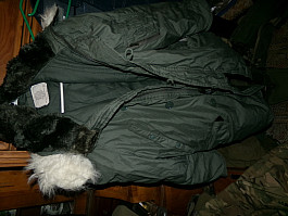 US Army N3B  USA PARKA EXTREM COLD WEATHER ALJAŠKA  N-3B 