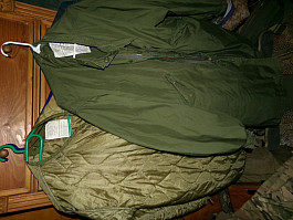 US Army šosák M65 parka extrem cold weather M 65 parka USA
