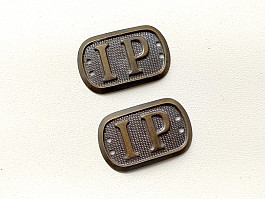 Originál republikové límcovky Instruktážní prapor