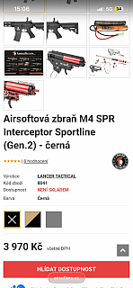 Lancer tactical M4 SPR Interceptor Sportline (Gen.2)