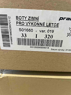 boty zimní pro výkonné letce