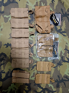 Zásobníkové sumky Tasmania, Clawgear, TacticalPro, Condor 