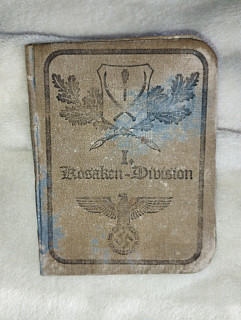 osobní doklady člena divize kozak