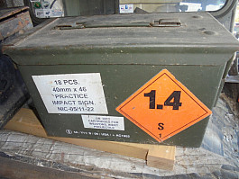 schránka na kulometné náboje