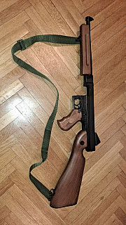 !!MOŽNÁ DOMLUVA PŘI RYCHLÉM JEDNÁNÍ!! Airsoft Thompson M1A1 - celokov CYMA