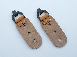 Kožené závěsy na tele M39 Wehrmacht batoh WH