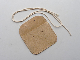 Kožené pouzdro na německou ID známku Wehrmacht SS WH LW