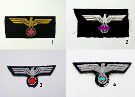 Orlice originál WH, KM, Panzer, důstojník, Wehrmacht