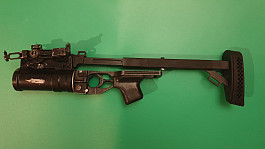 Granátomet GP 25 použitý/nefunkční