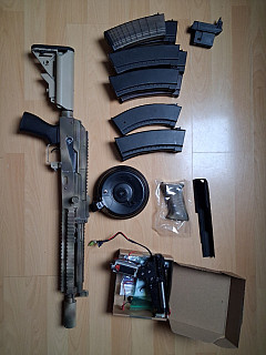 AK 74/105 s ris předpažbím