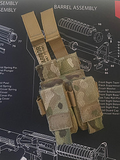 Dvojsumka na pistolové zásobníky od Warrior