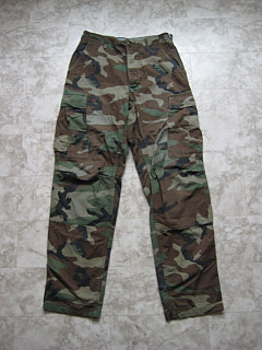 US BDU kalhoty woodland
