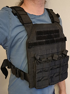 Nosič plátů Condor Sentry černý