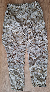 USMC EXPERIMENTAL L5 SOFTSHELL "MOUNTAIN" MCCUU SET Desert Marpat, MR, nový 