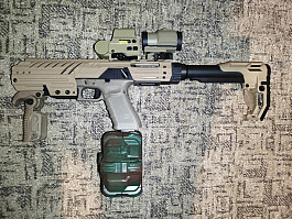 WE GBB G18c v konverzi s bubnem