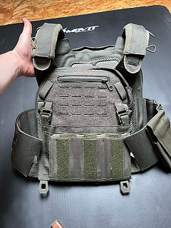 Nosič plátů Credo Ranger Green