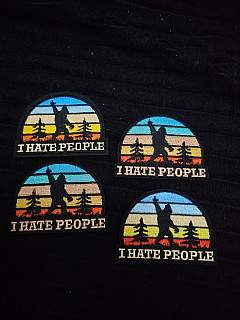 Nášivka Hate people