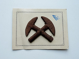 Prvorepubliková nášivka čs. armády - zákopníci