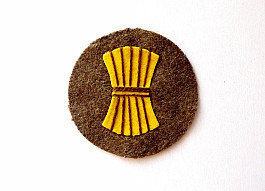 Nášivka proviantnictvo 1. republika originál rukávový odznak